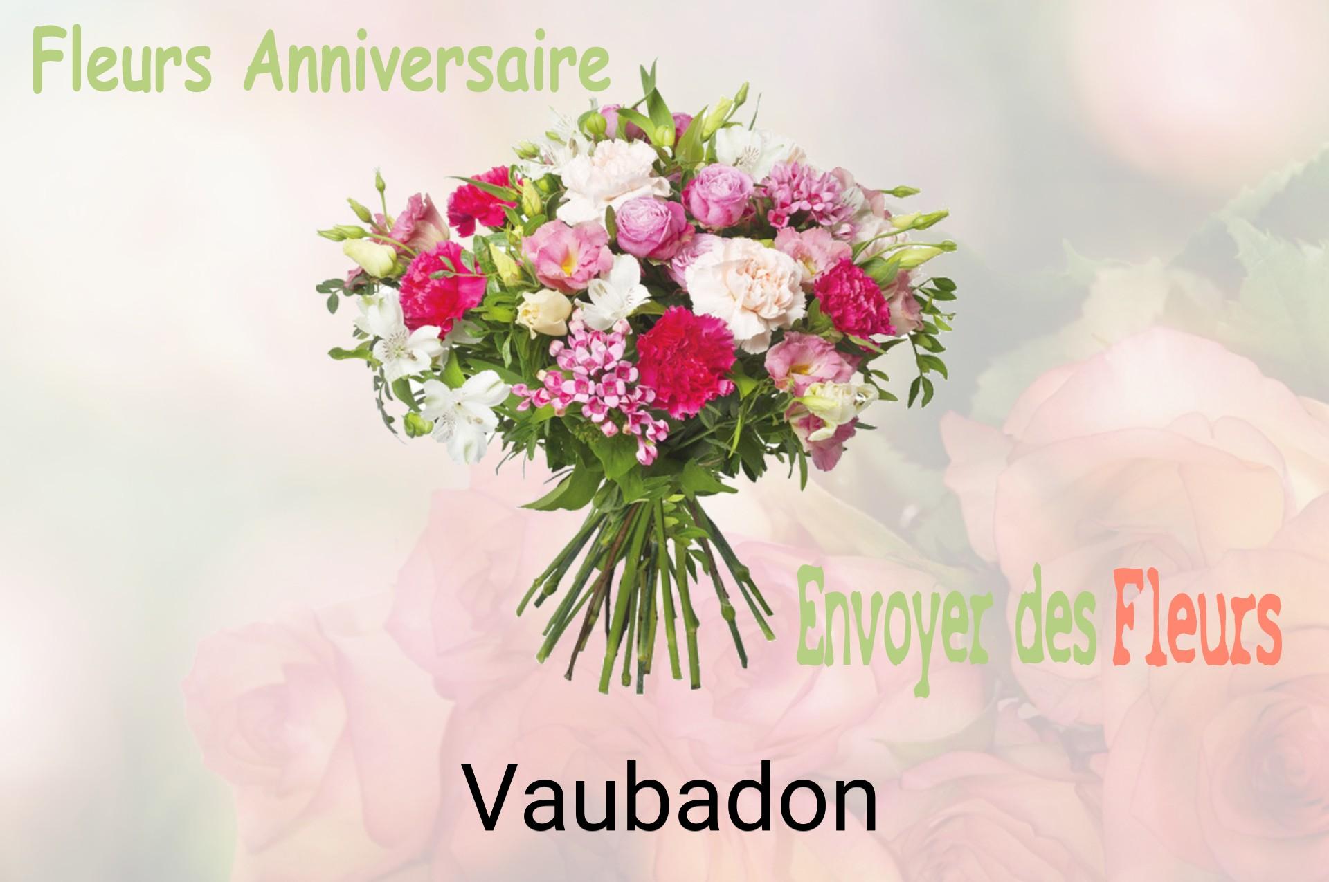 Bouquet de fleurs d’anniversaire livré à Vaubadon